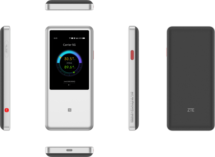 ZTE U60 Pro 5G WiFi 7 Portable Router