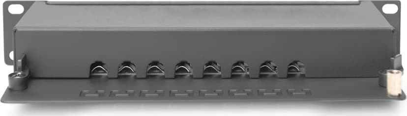 Digitus DN-91608S-EA patch paneel 1U Zwart Cat 6A 1U