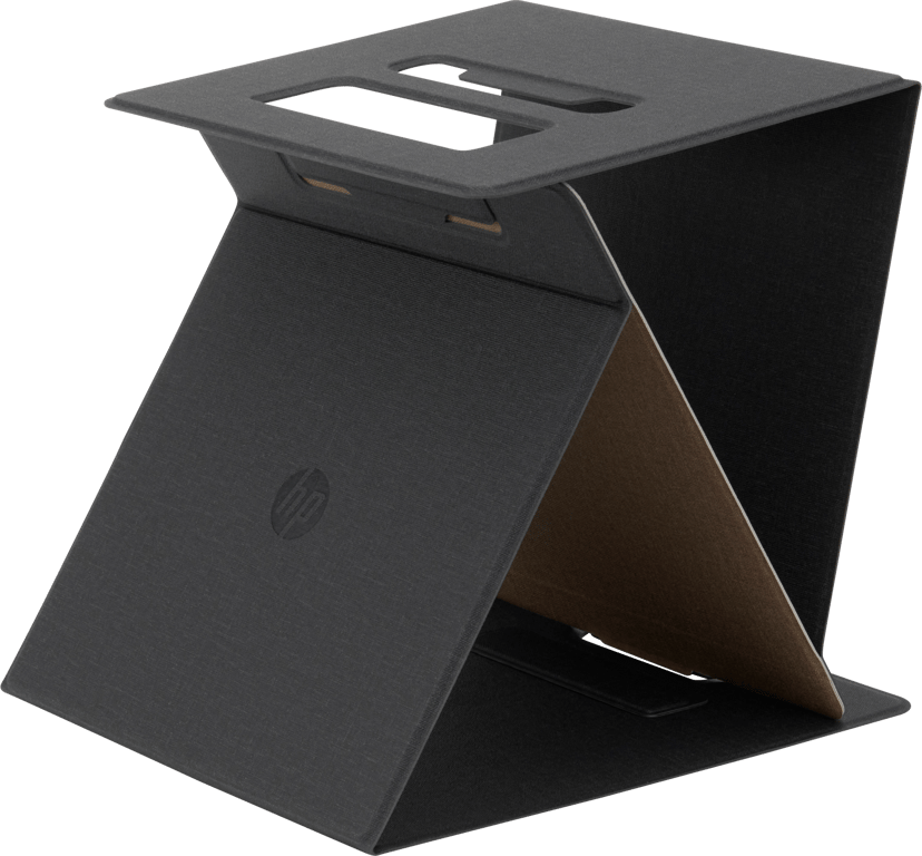 HP Convertible Laptop Stand Ställ förl bärbar dator och surfplatta Svart, Brun 40,9 cm (16.1")