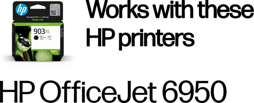 HP Bläck Svart No.903XL - OfficeJet 6960/6970/6974