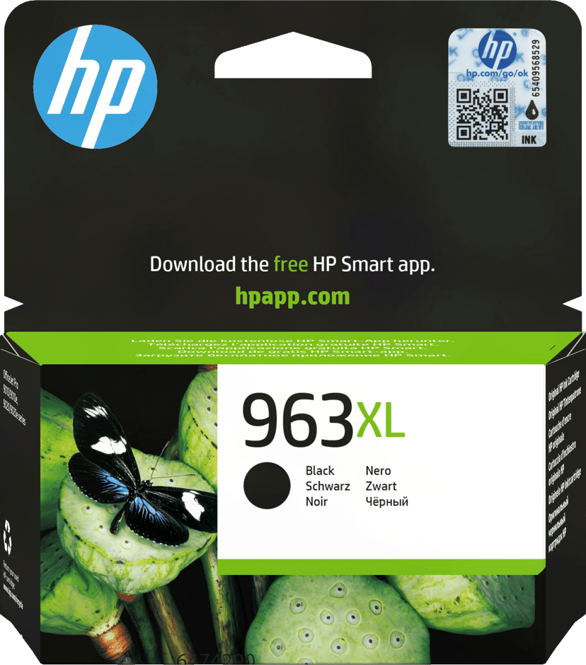 HP Bläck Svart No.963XL 2K - OfficeJet Pro 9010