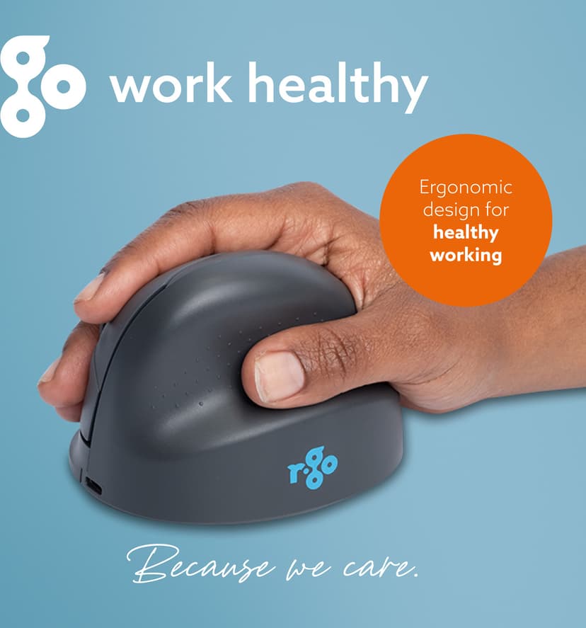 R-Go Tools HE Vertical Medium Right Bluetooth Hiiri