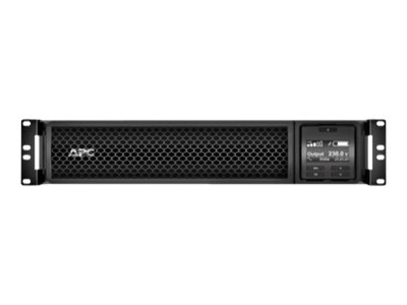 APC Smart-UPS On-Line SRT3000RMXLW-IEC - 3000VA, 6x C13, 2x C19 uitgang, rackmountable, 208V/230V input