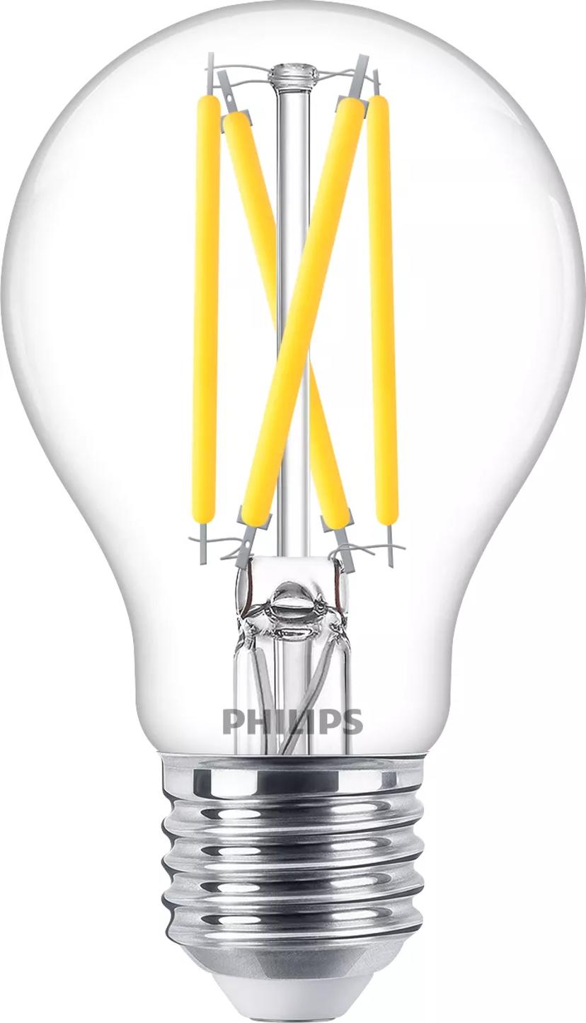 Philips LED E27 Normal Klar Dæmpbar 5,9W (60W) 806 Lumen
