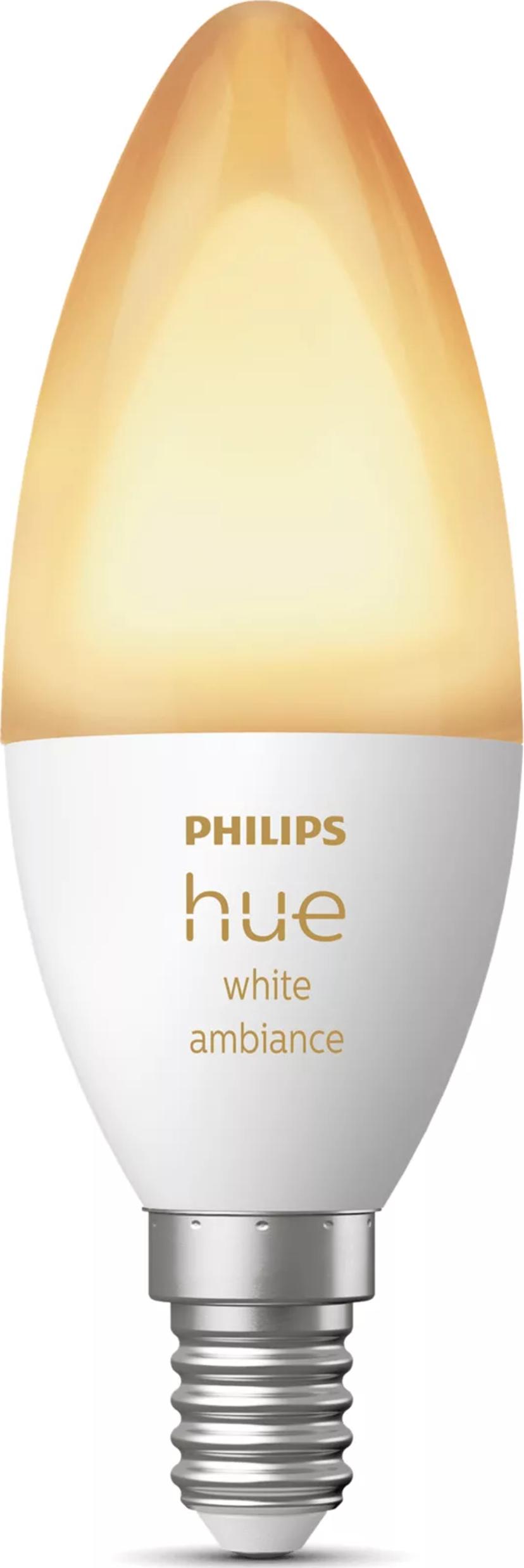 Philips Hue White ambiance Kronljus – E14 smart ljuskälla