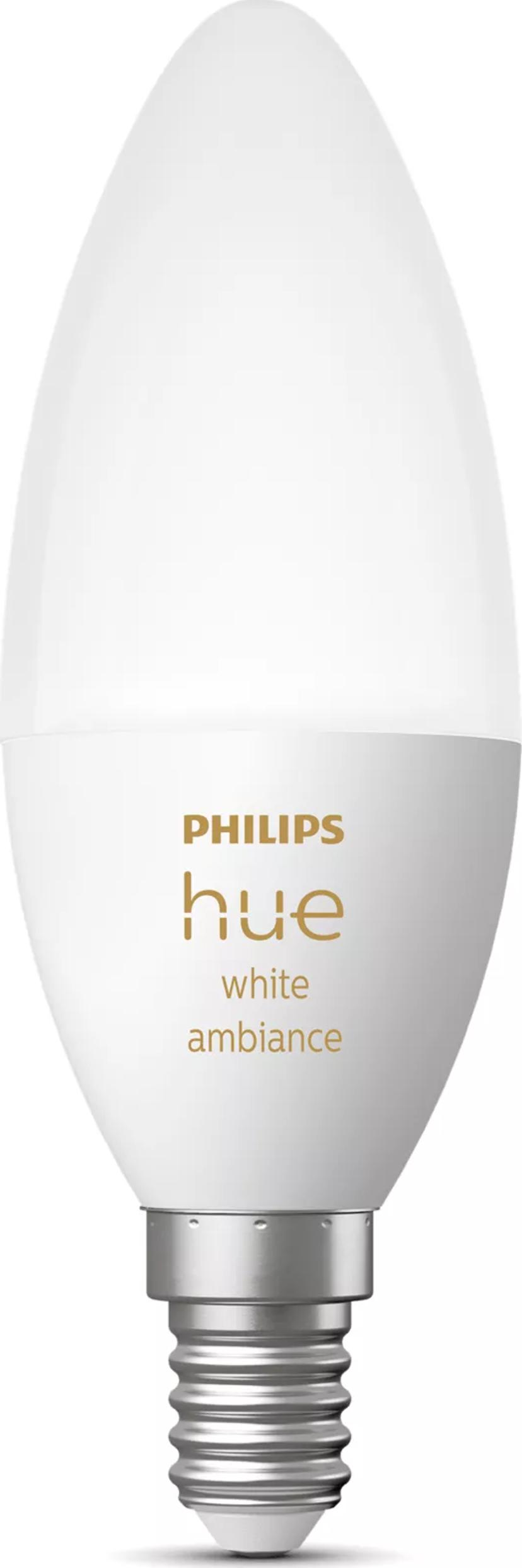 Philips Hue White ambiance Kronljus – E14 smart ljuskälla