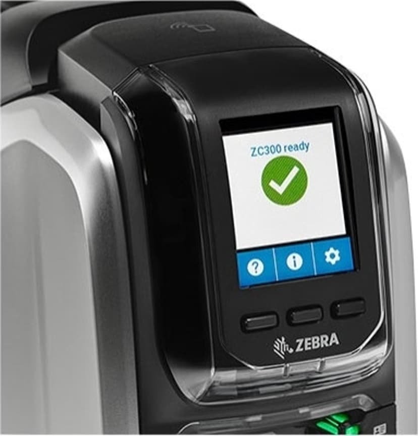 Zebra ZC300 Dual Sided Kit, inkl. app + 200 kort + fargebånd