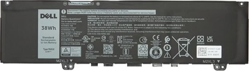 Dell 39DY5 reservdelar bärbara datorer Batteri