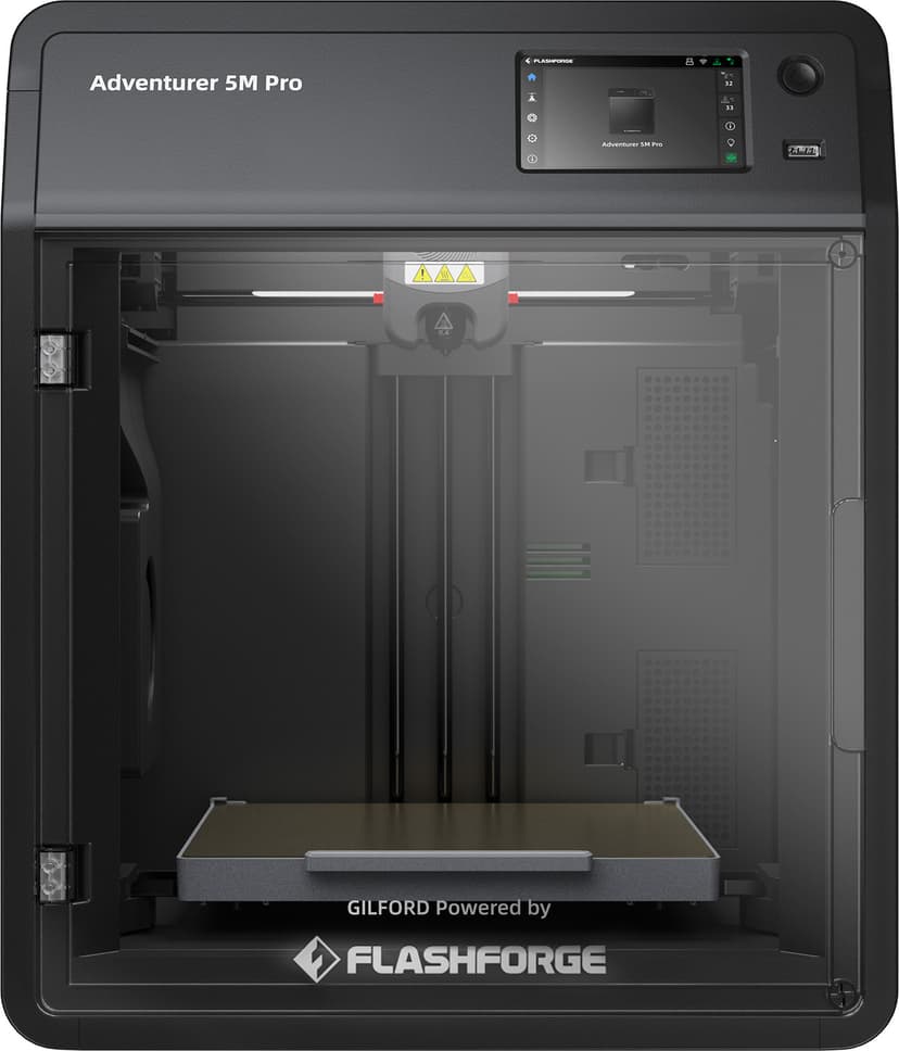 Gilford Adventurer 5M Pro 3D-skrivare – Flashforge-baserad teknologi