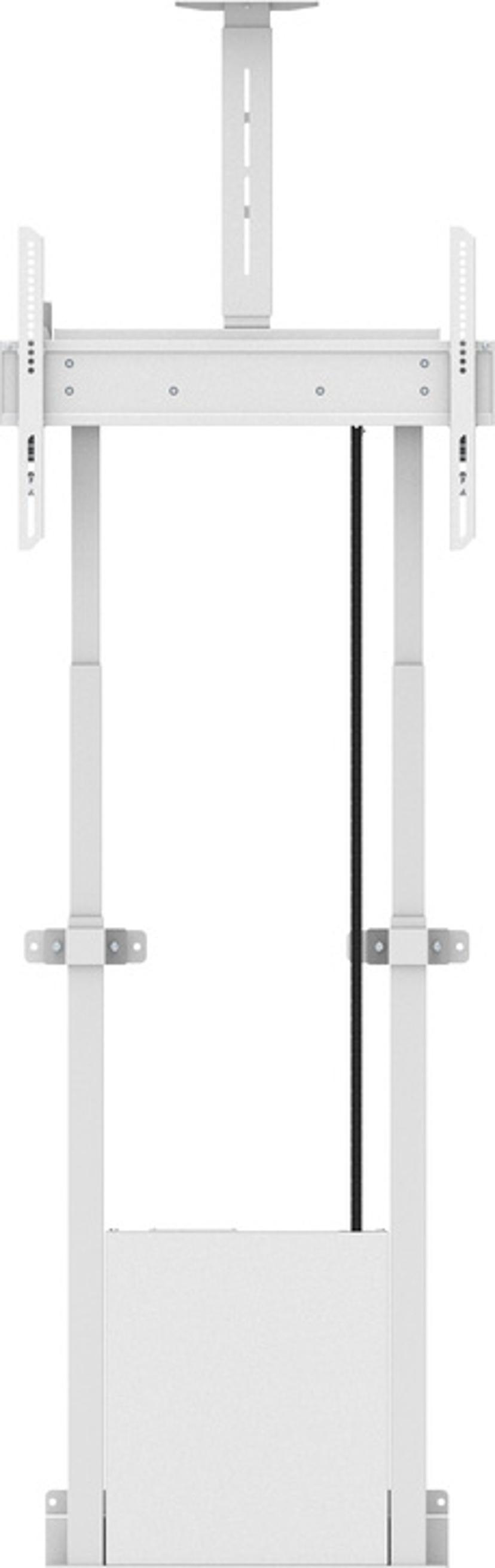 Multibrackets M Motorized Floormount W CaM Shelf 120kg Hvit