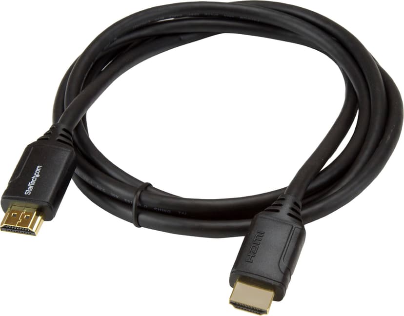 Startech Premium High Speed HDMI Cable with Ethernet 2m HDMI HDMI Zwart