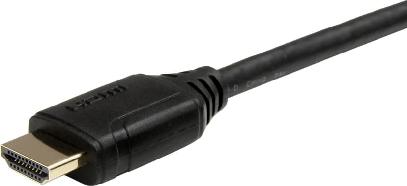 Startech 2m 6 ft Premium High Speed HDMI Cable with Ethernet 2m HDMI HDMI Sort