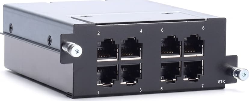 Moxa RM-G4000-8TX netværk switch-modul Hurtigt ethernet