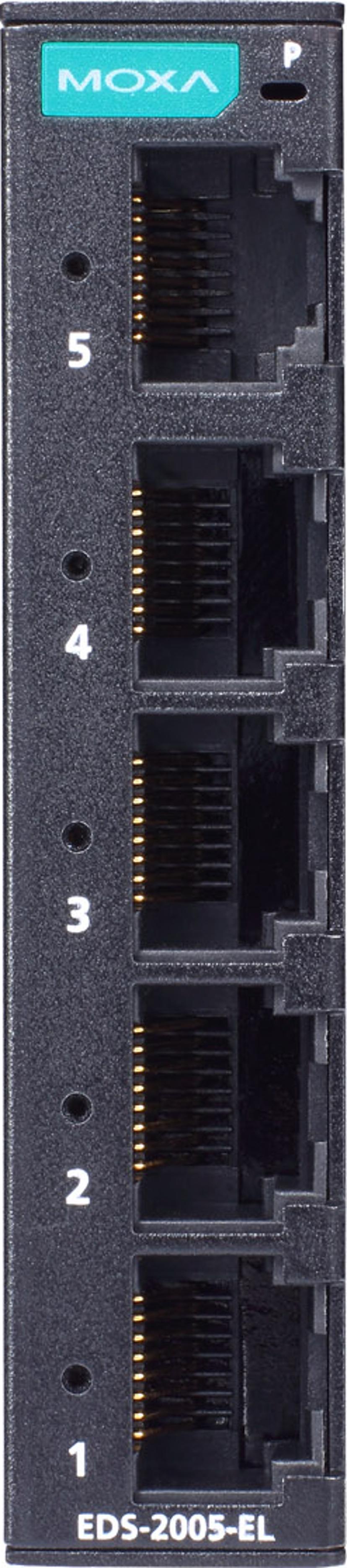 Moxa EDS-2005-EL Industrial Unmanaged 5-port Switch