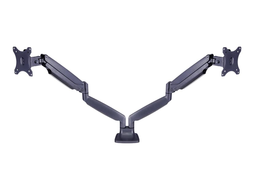 Multibrackets M Deskmount Gas Spring Dual 15"-27" Svart