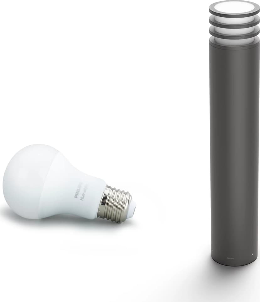 Philips Hue Lucca Utomhusstolpe White Ambiance