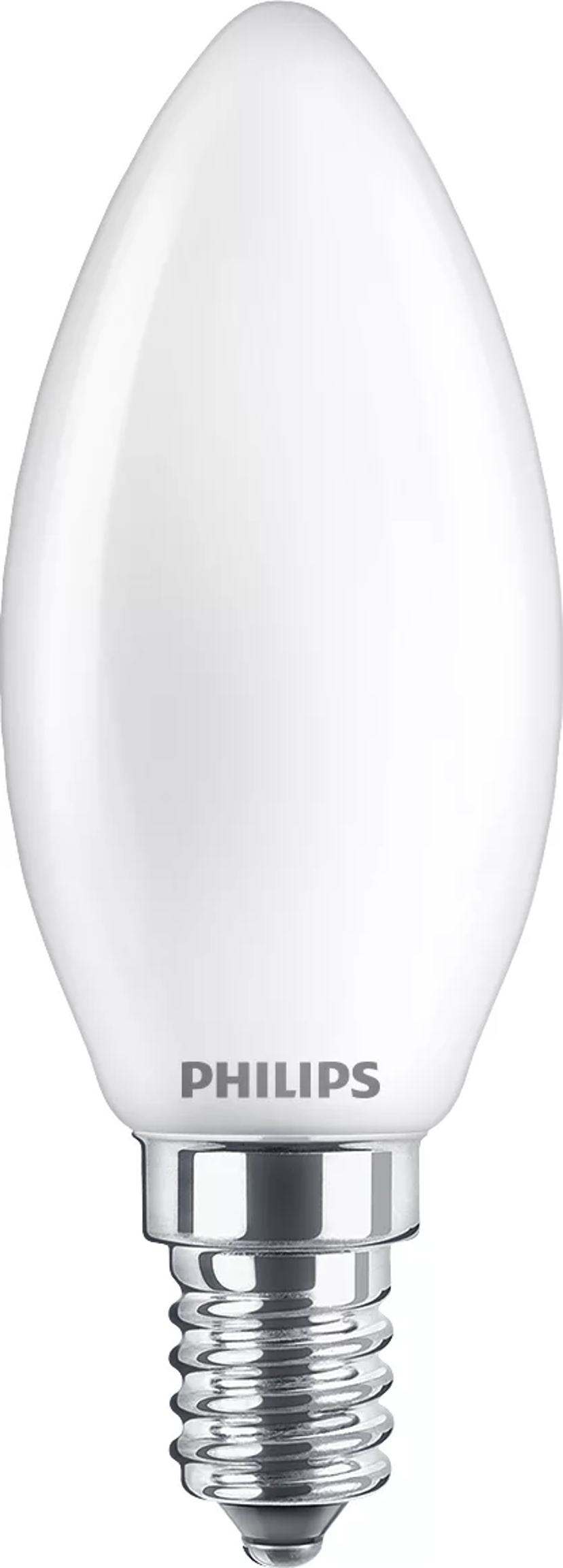 Philips LED E14 Kron Frost 3.4W (40W) 470 Lumen