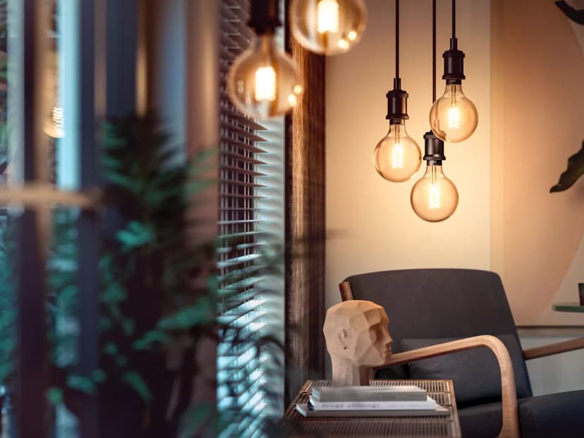 Philips G93 globlampa – E27 smart ljuskälla