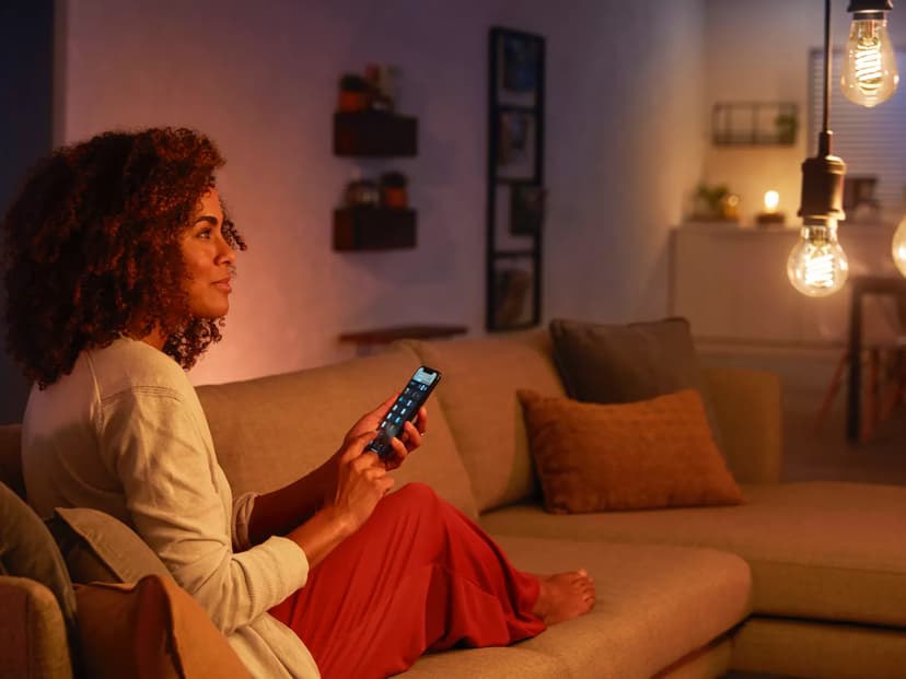 Philips G93 globlampa – E27 smart ljuskälla