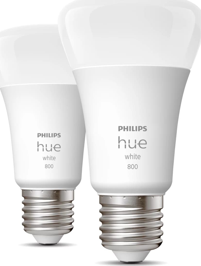 Philips Hue White A60 E27 2-Pack