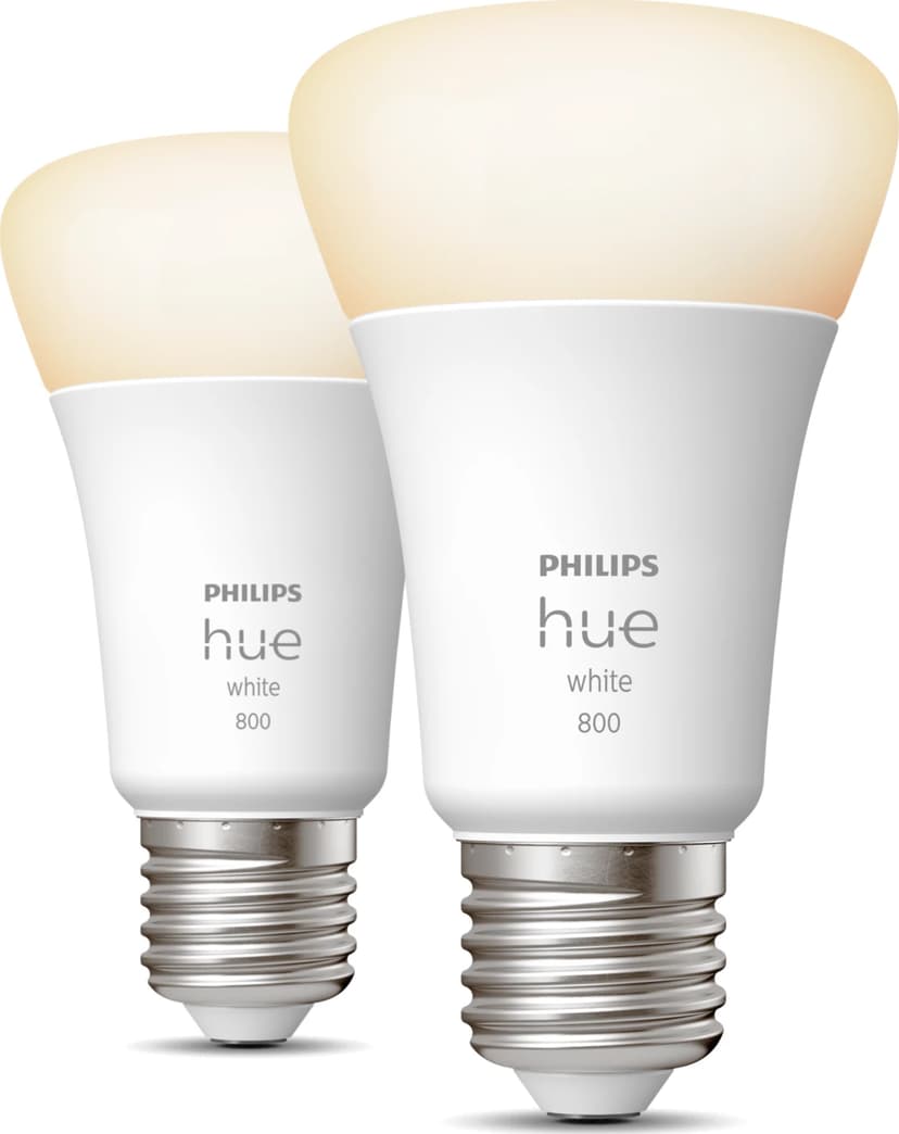 Philips Hue White A60 E27 2-Pack
