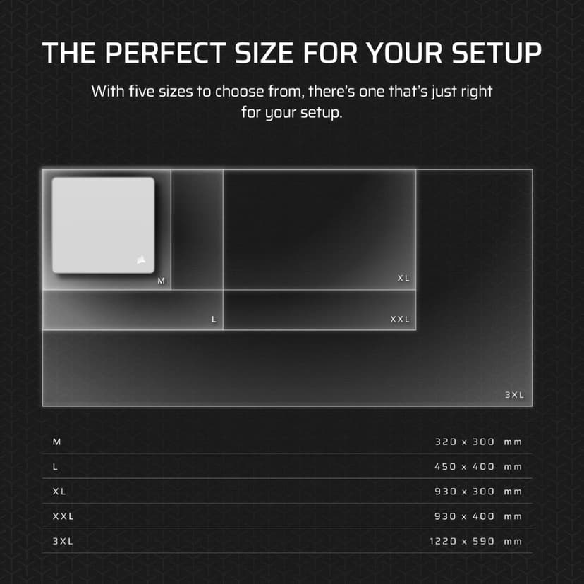 Corsair MM Medium Mousepad