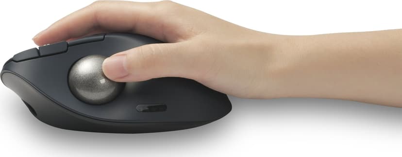 Kensington Pro Fit Ergo TB550 RF trådløs + Bluetooth Trackball Sort, Grå