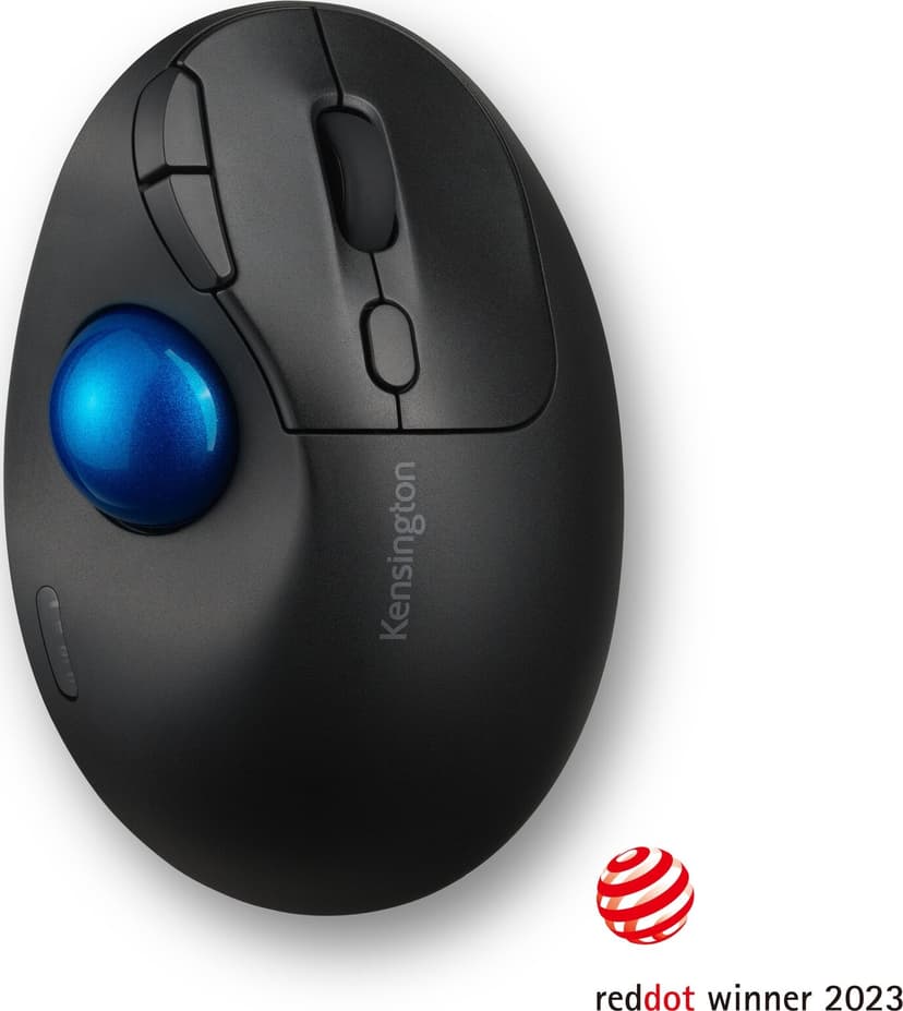 Kensington Pro Fit Ergo TB450 RF trådløs + Bluetooth Trackball Sort, Blå