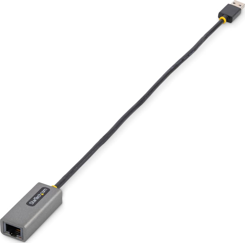 Startech StarTech.com USB till Ethernet-adapter, USB 3.0 till 10/100/1000 Gigabit Ethernet LAN-omvandlare för bärbara datorer, 30 cm ansluten kabel, USB till RJ45-adapter, NIC-adapter, USB-nätverksadapter