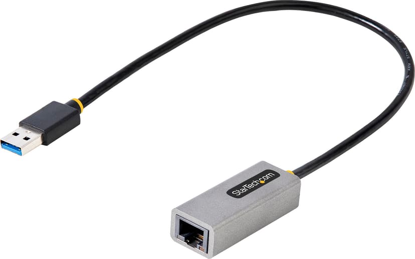Startech StarTech.com USB till Ethernet-adapter, USB 3.0 till 10/100/1000 Gigabit Ethernet LAN-omvandlare för bärbara datorer, 30 cm ansluten kabel, USB till RJ45-adapter, NIC-adapter, USB-nätverksadapter