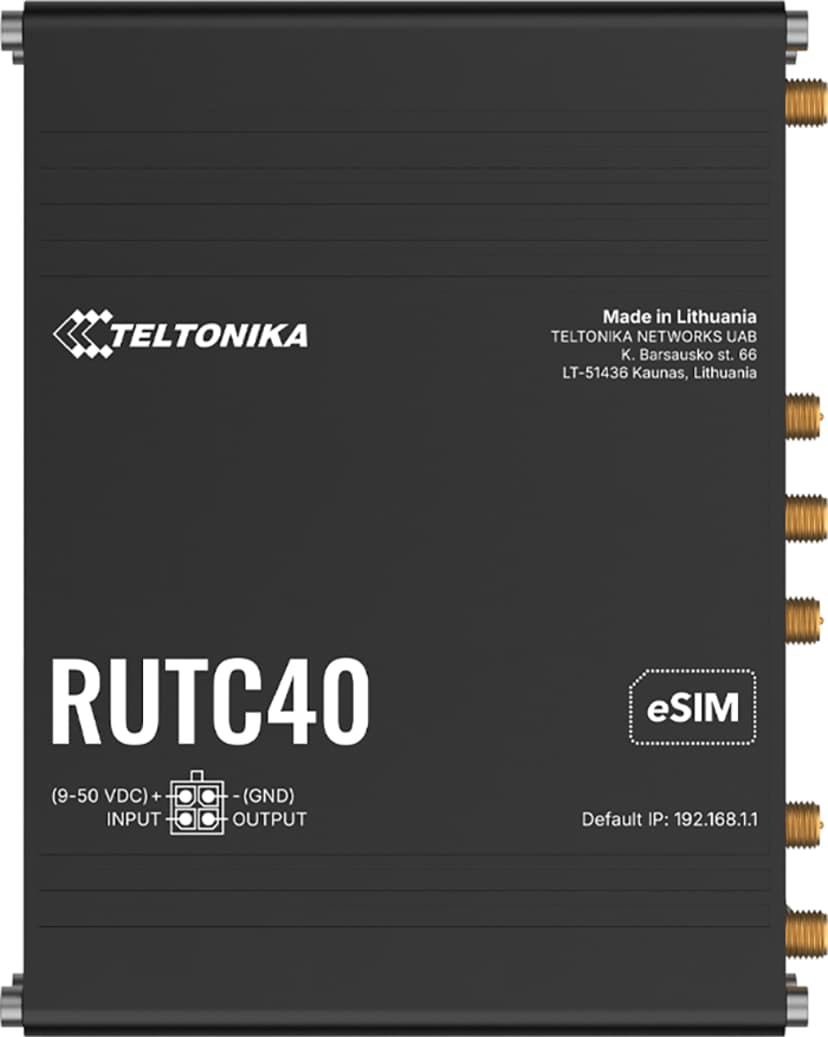 Teltonika RUTC40 4G Edge Router