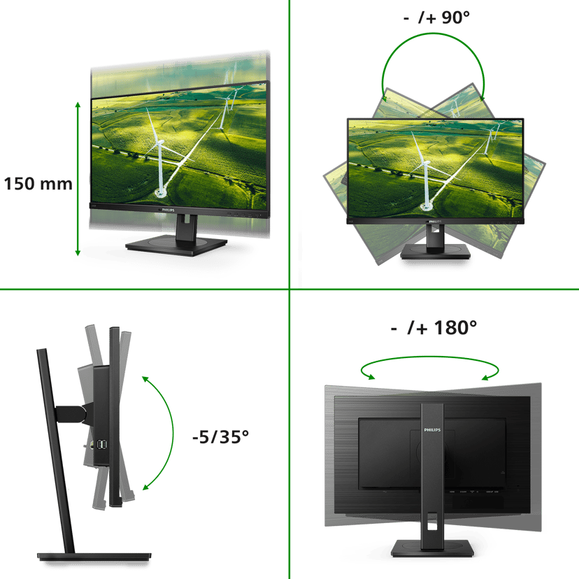 Philips B-Line 272B1G 27" FHD IPS 16:9 27, 27 inch/68.6 cm" 1920 × 1080pixels IPS 16:9 75Hz