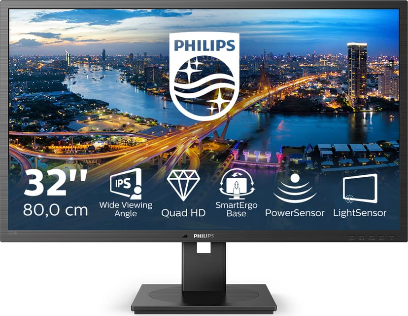 Philips B-Line 325B1L 31.5, 31.5 inch/80 cm" 2560 × 1440pixels IPS 16:9 75Hz