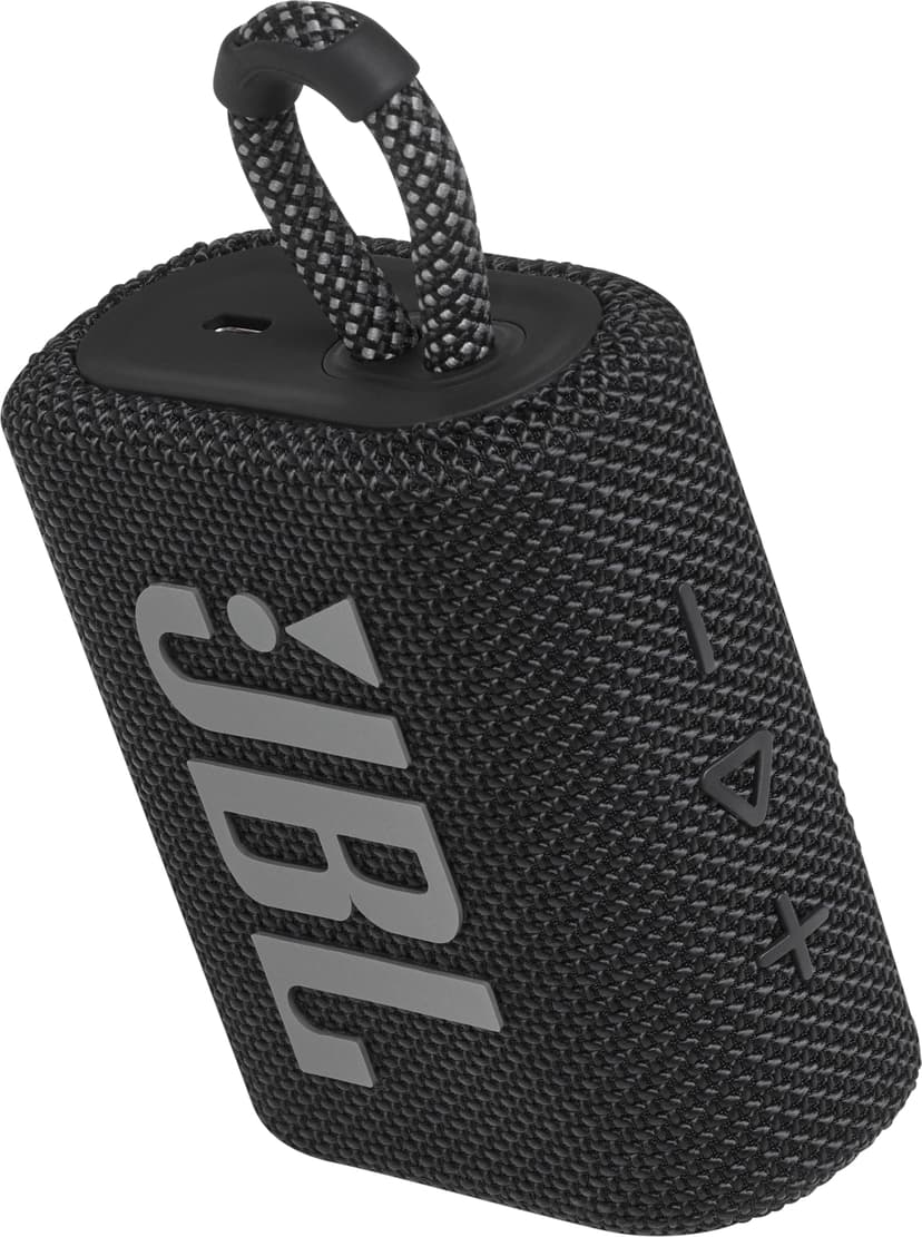 JBL GO 3 SVART Svart
