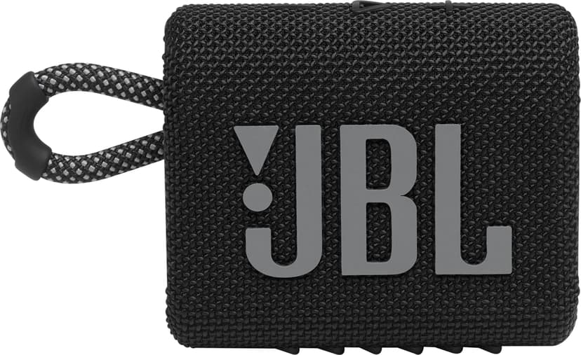JBL GO 3 SVART Svart