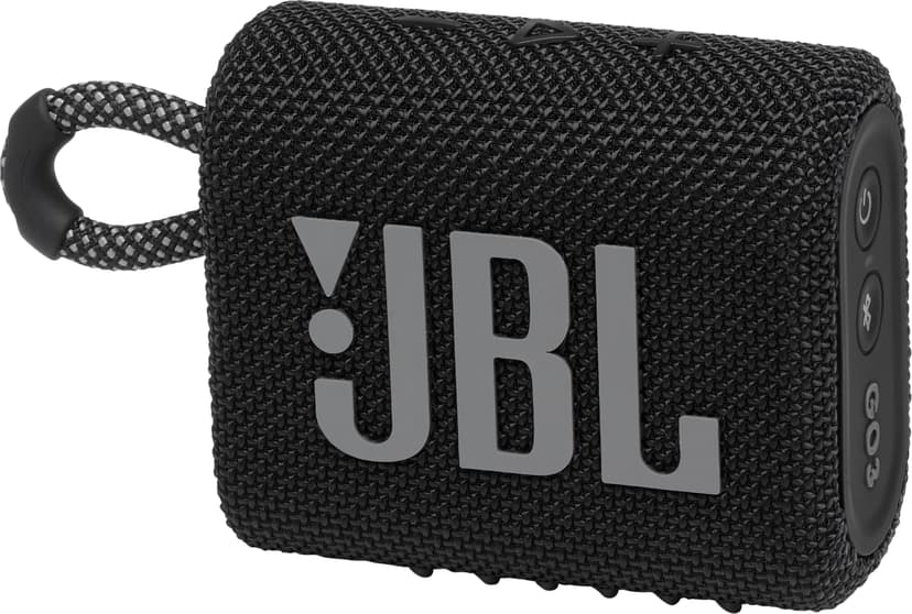 JBL GO 3 SVART Svart