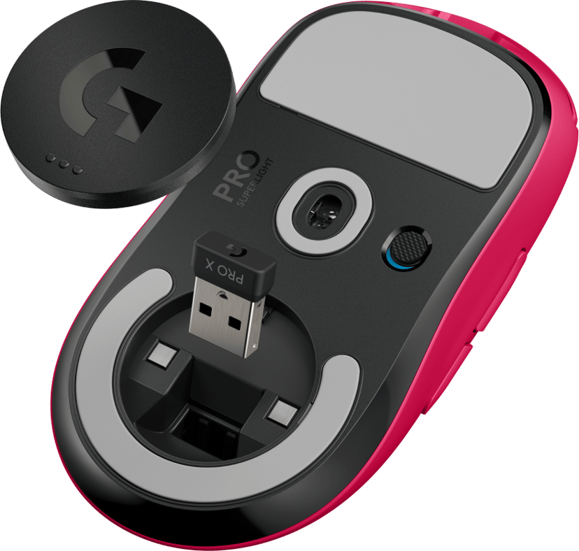 Logitech G 910-005957 hiiri Pelaaminen Oikeakätinen Langaton RF Optinen 25600 DPI Langaton RF