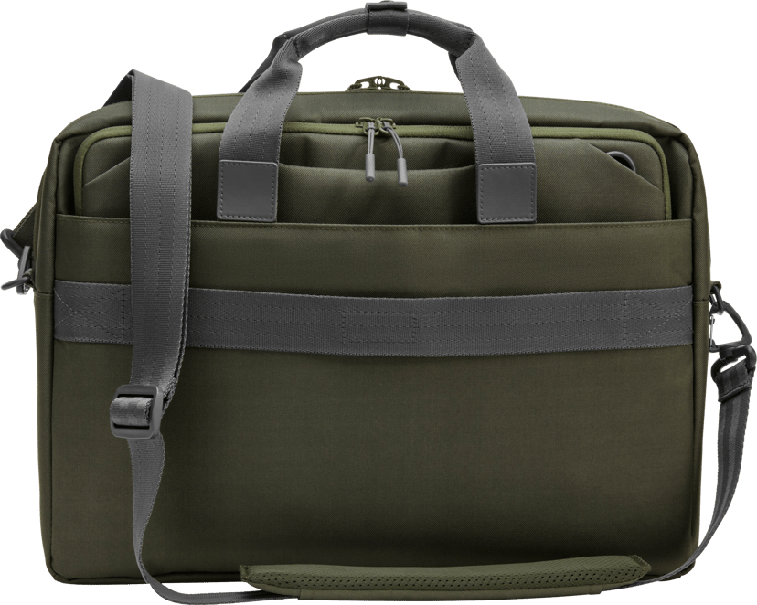 HP :n 15,6 tuuman modulaarinen laukku kannettavalle 15.6" Polyesteri Harmaa, Vihreä