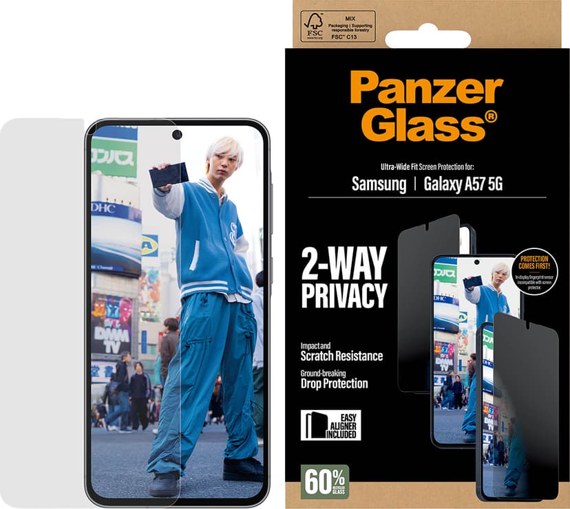 Panzerglass Ultra-Wide Fit Privacy Samsung Galaxy A57