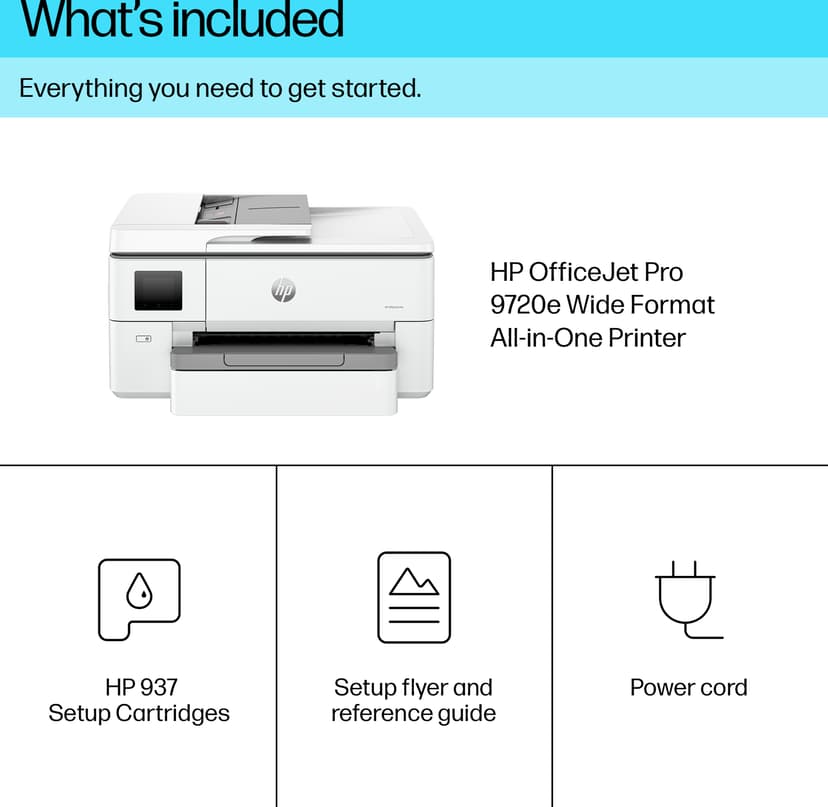 HP OfficeJet Pro 9720E Wide A3
