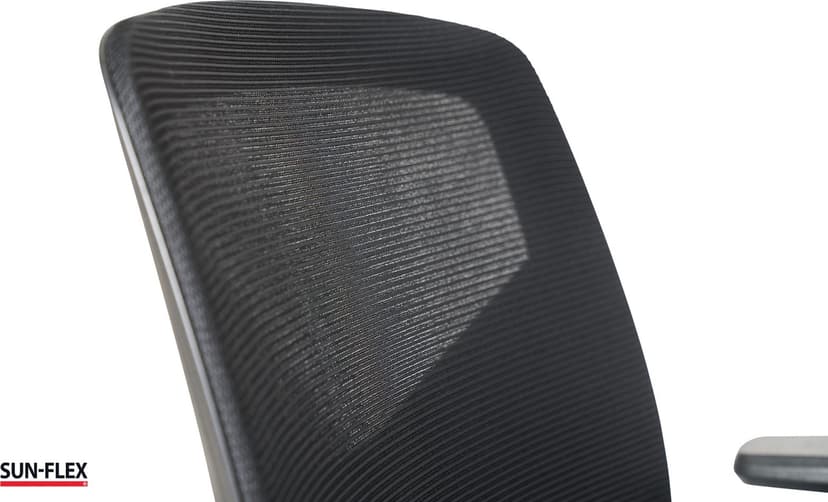 Sun-Flex OfficeChair Mesh musta