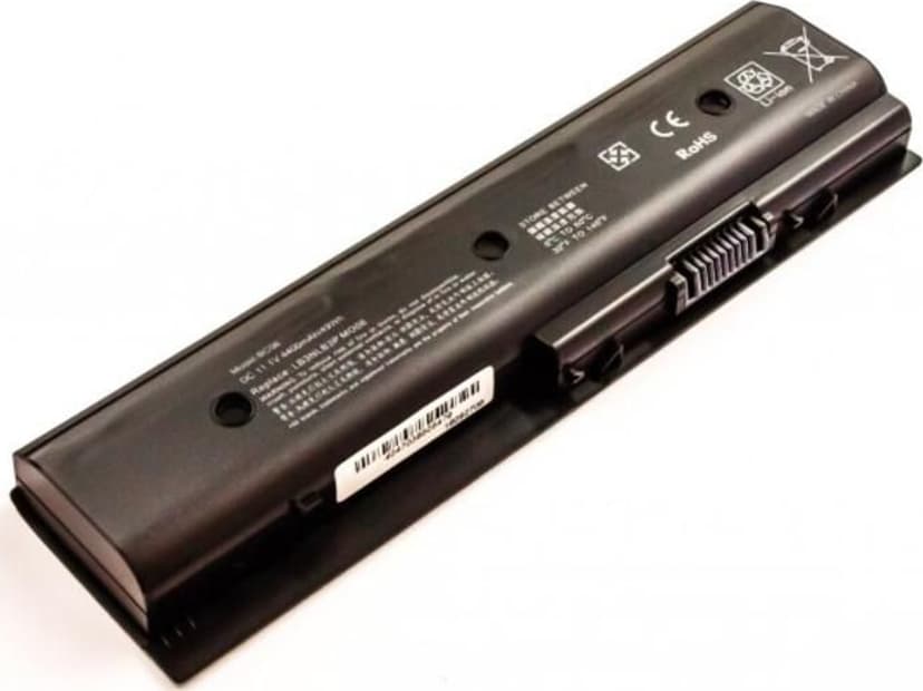 Coreparts Batteri för bärbar dator litiumjon 6-cells 4400 mAh