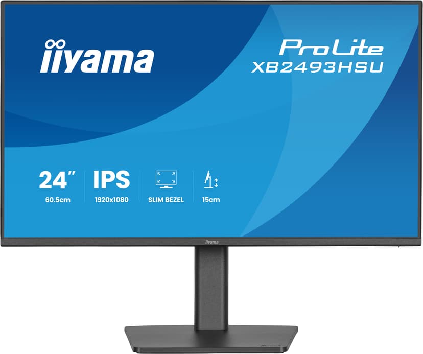 iiyama ProLite XB2493HSU-B1 23.8" 1920 × 1080pixels IPS 16:9 120Hz