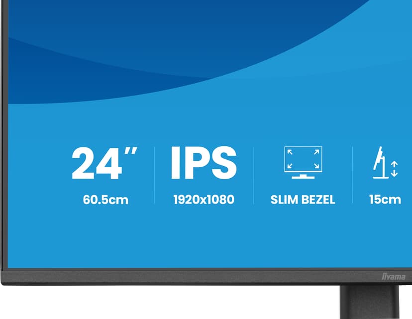 iiyama ProLite XB2493HSU-B1 23.8" 1920 × 1080pixels IPS 16:9 120Hz