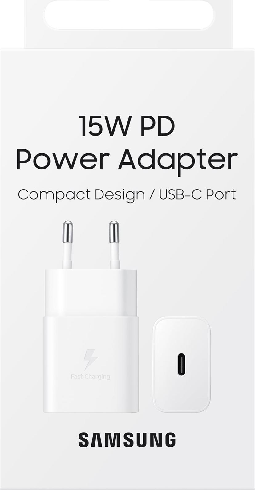 Samsung Wall Charger 15W Hvid