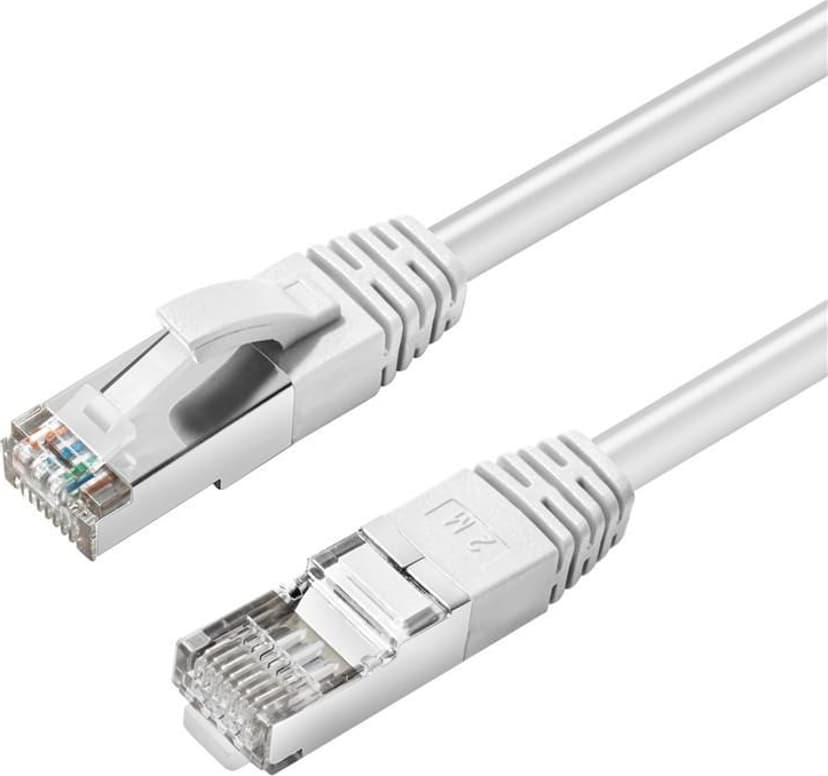 Microconnect Verkon kaapeli RJ-45 Cat 6A 1m Valkoinen