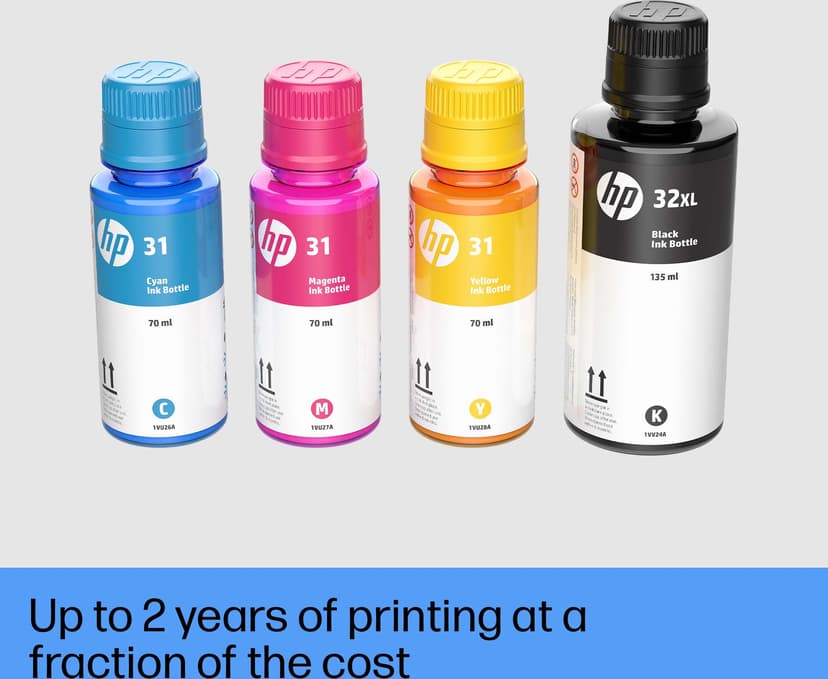 HP Smart Tank 5106 Draadloos All-in-One Kleur Printer, Kopieerapparaat, scanner