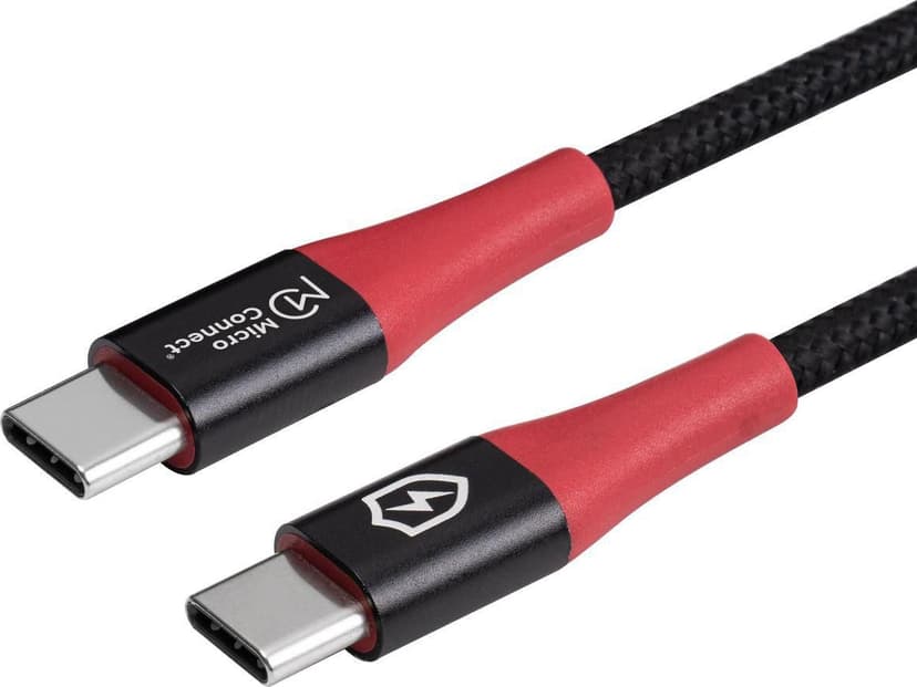 Microconnect USB-C To USB-C Data Blocker Cable 1.5m 1.5m USB-C USB-C Sort