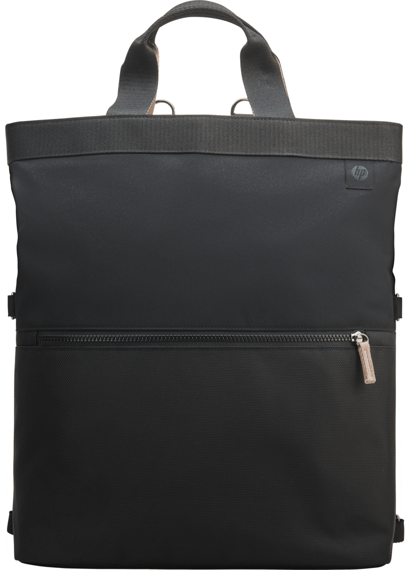 HP omvandlingsbar ryggsäck/bärkasse för 14 tum bärbar dator 14.1" Polyester Svart