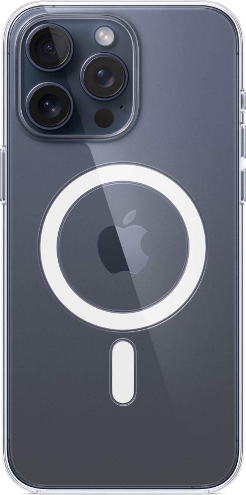 Apple Transparent skal med MagSafe iPhone 15 Pro Max Transparent